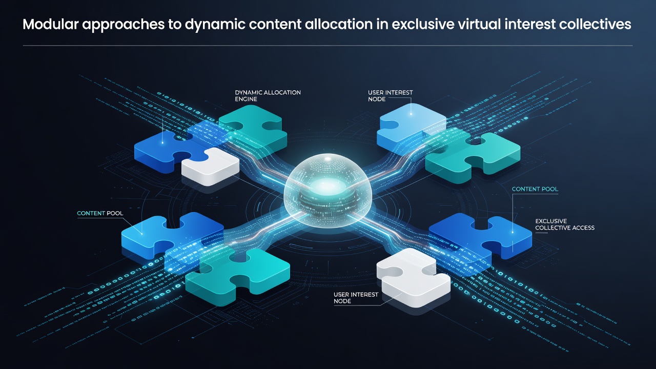 Modular Approaches to Dynamic Content Allocation in Exclusive Virtual Interest Collectives