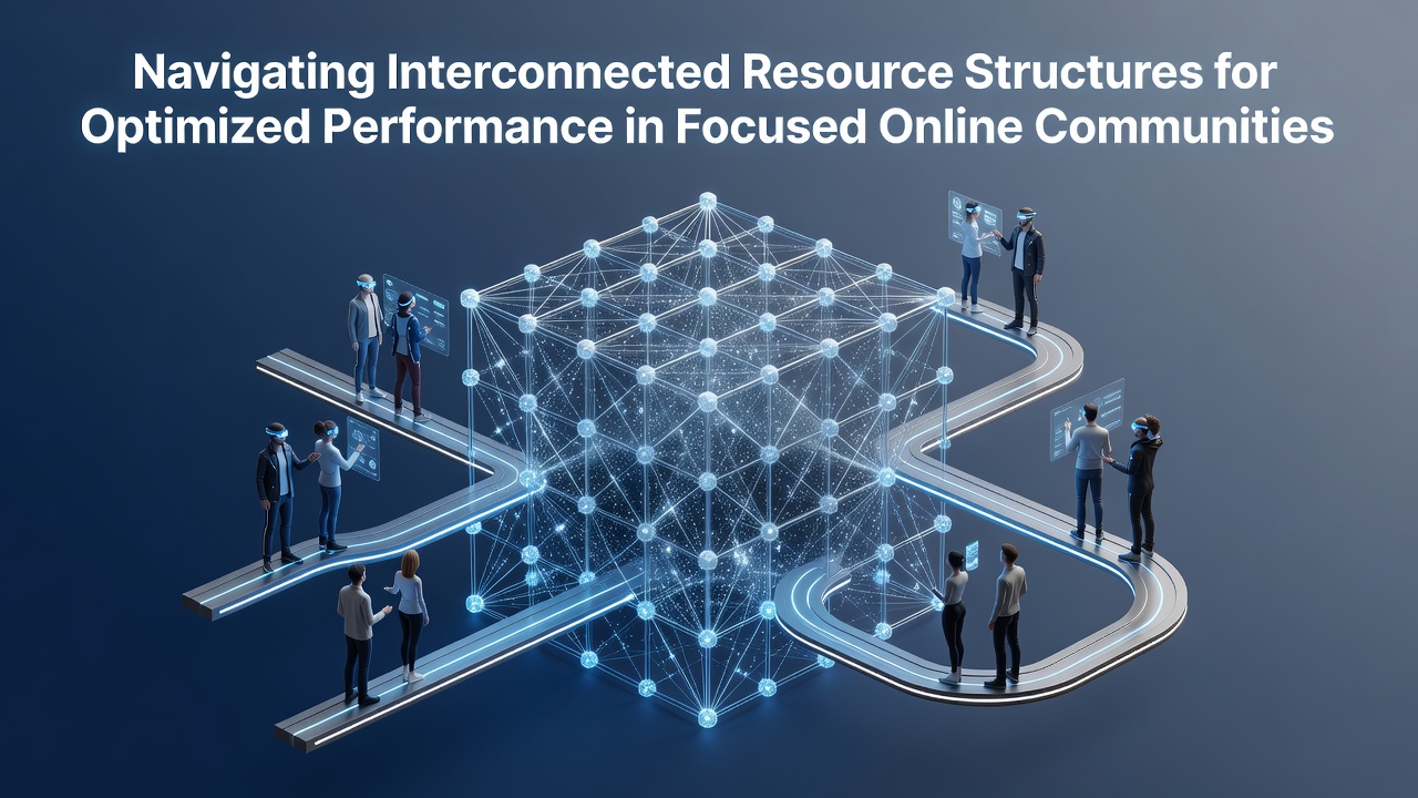 Navigating Interconnected Resource Structures for Optimized Performance in Focused Online Communities