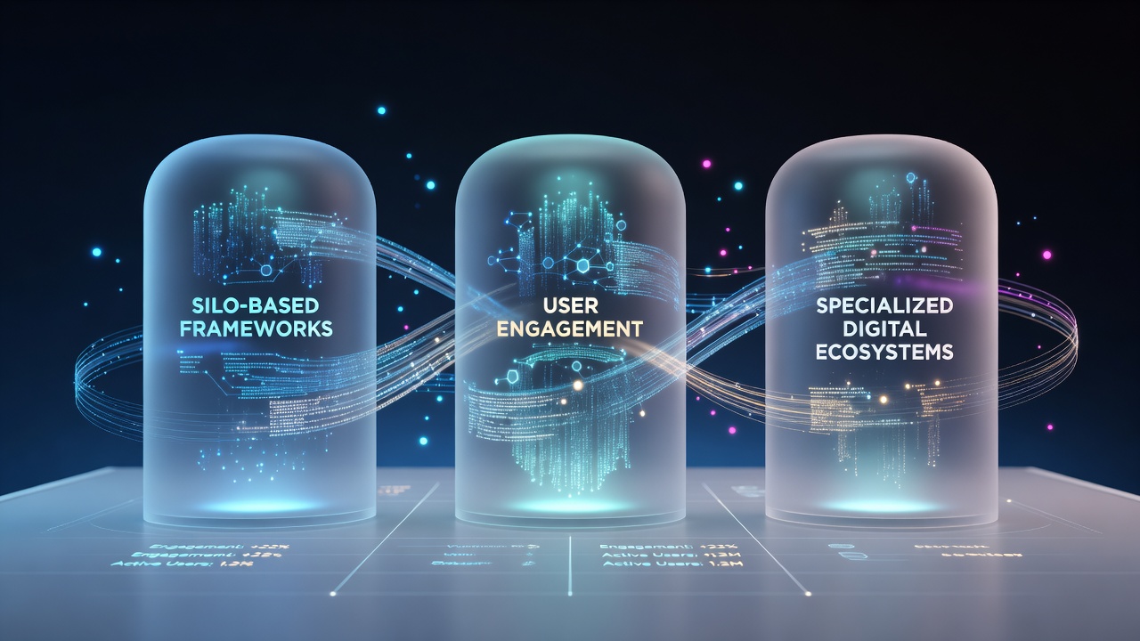 Silo-Based Frameworks for Enhancing User Engagement in Specialized Digital Ecosystems